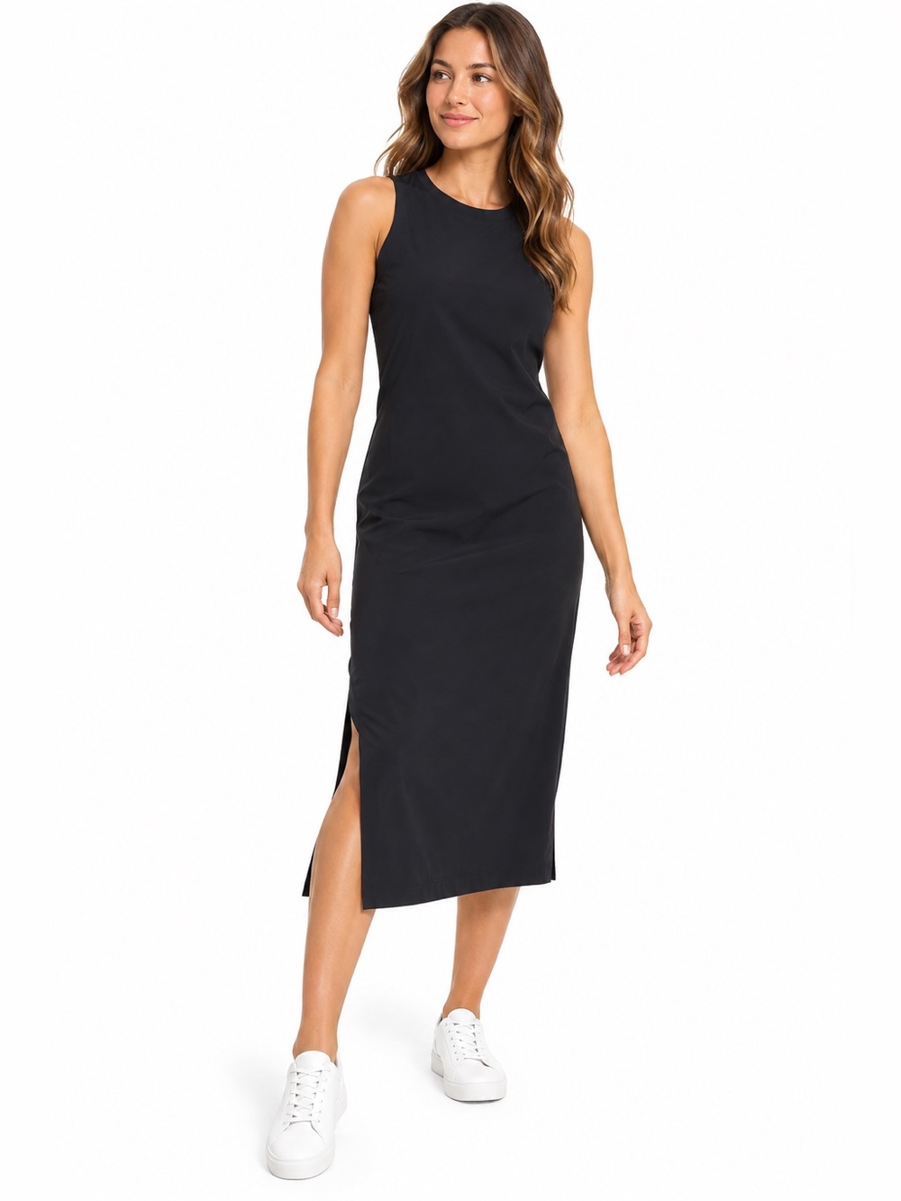 The North Face Commuter Dress Women’s M Black Slim Fit Midi NWT $79